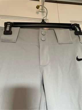 NWT Nike Boys S Vapor Pro Baseball Pants Gray Knickers